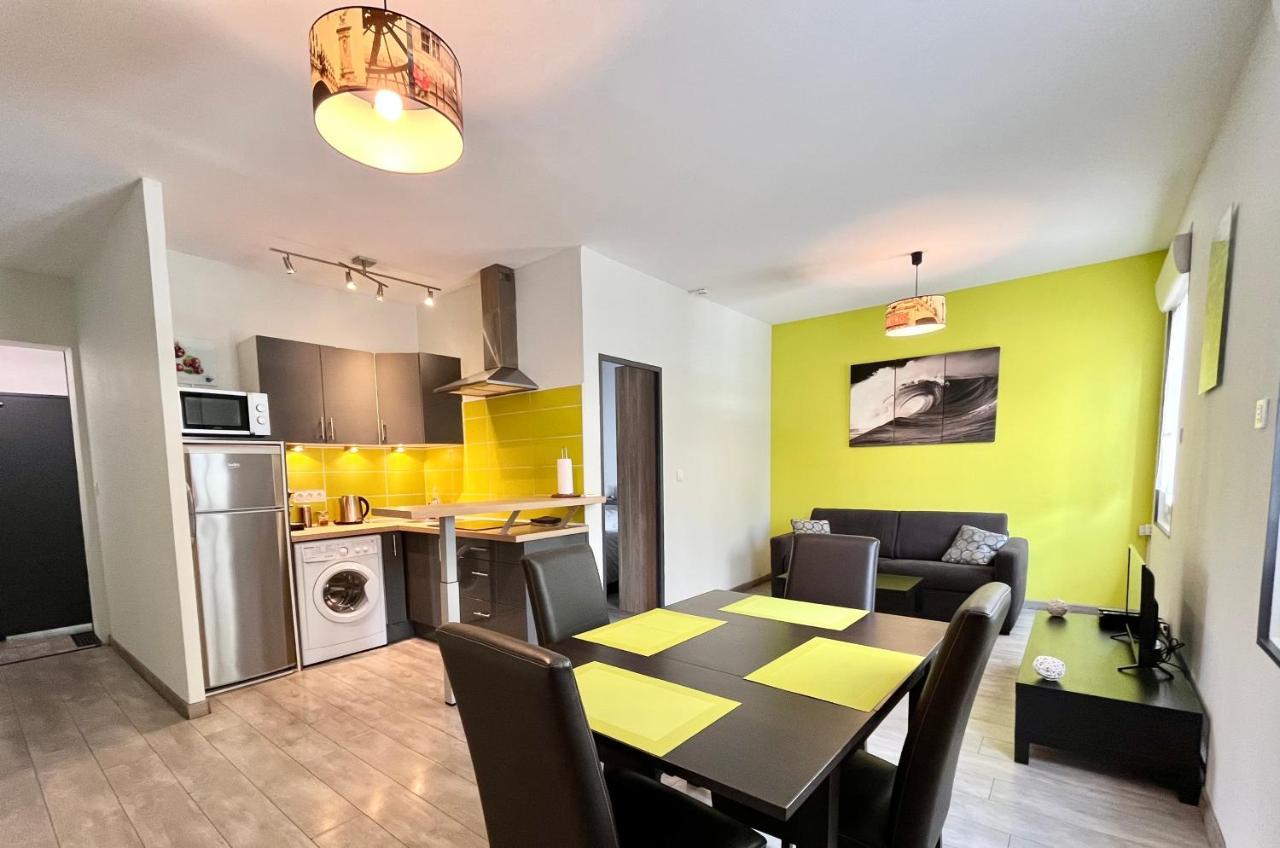 Appartement Esprit libre, Beau 2 pièces climatisé à Bordeaux Extérieur photo