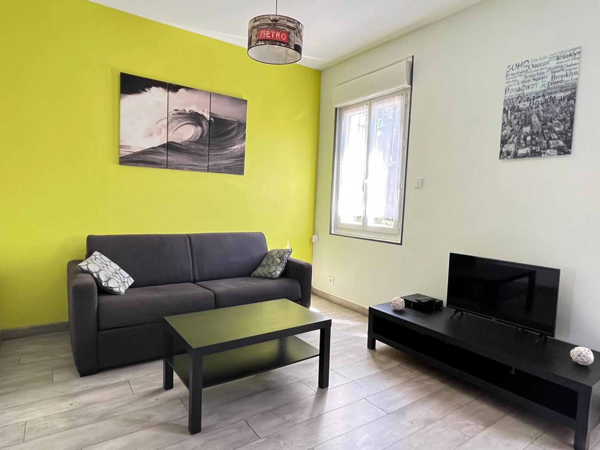 Appartement Esprit libre, Beau 2 pièces climatisé à Bordeaux Extérieur photo