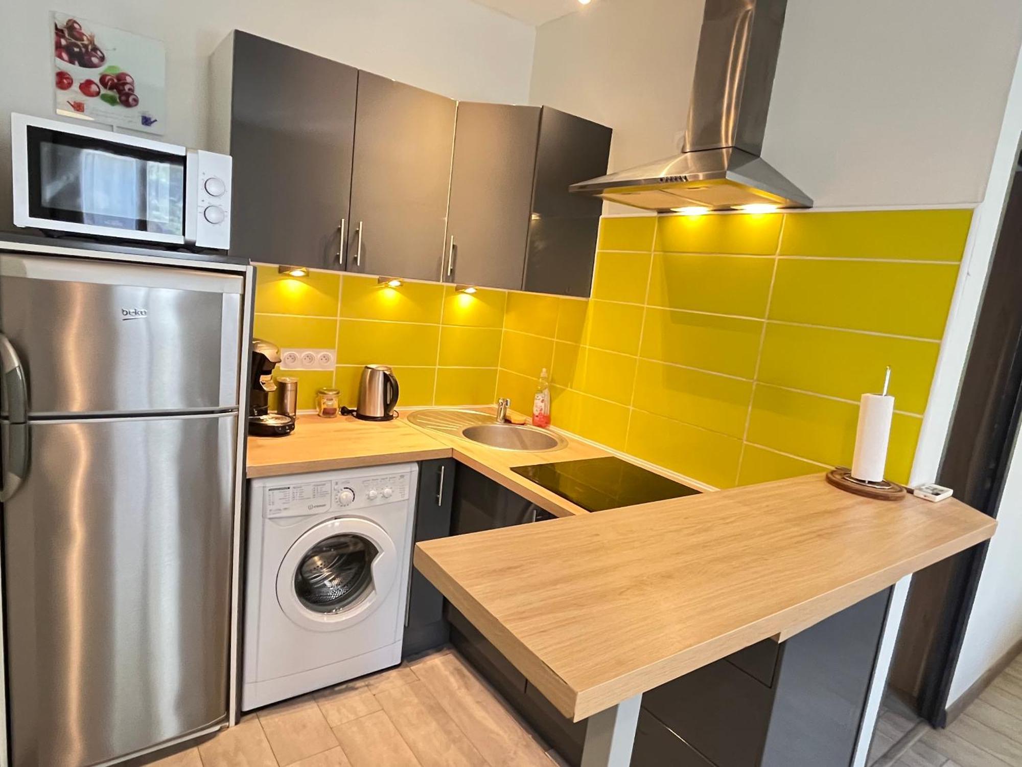 Appartement Esprit libre, Beau 2 pièces climatisé à Bordeaux Extérieur photo