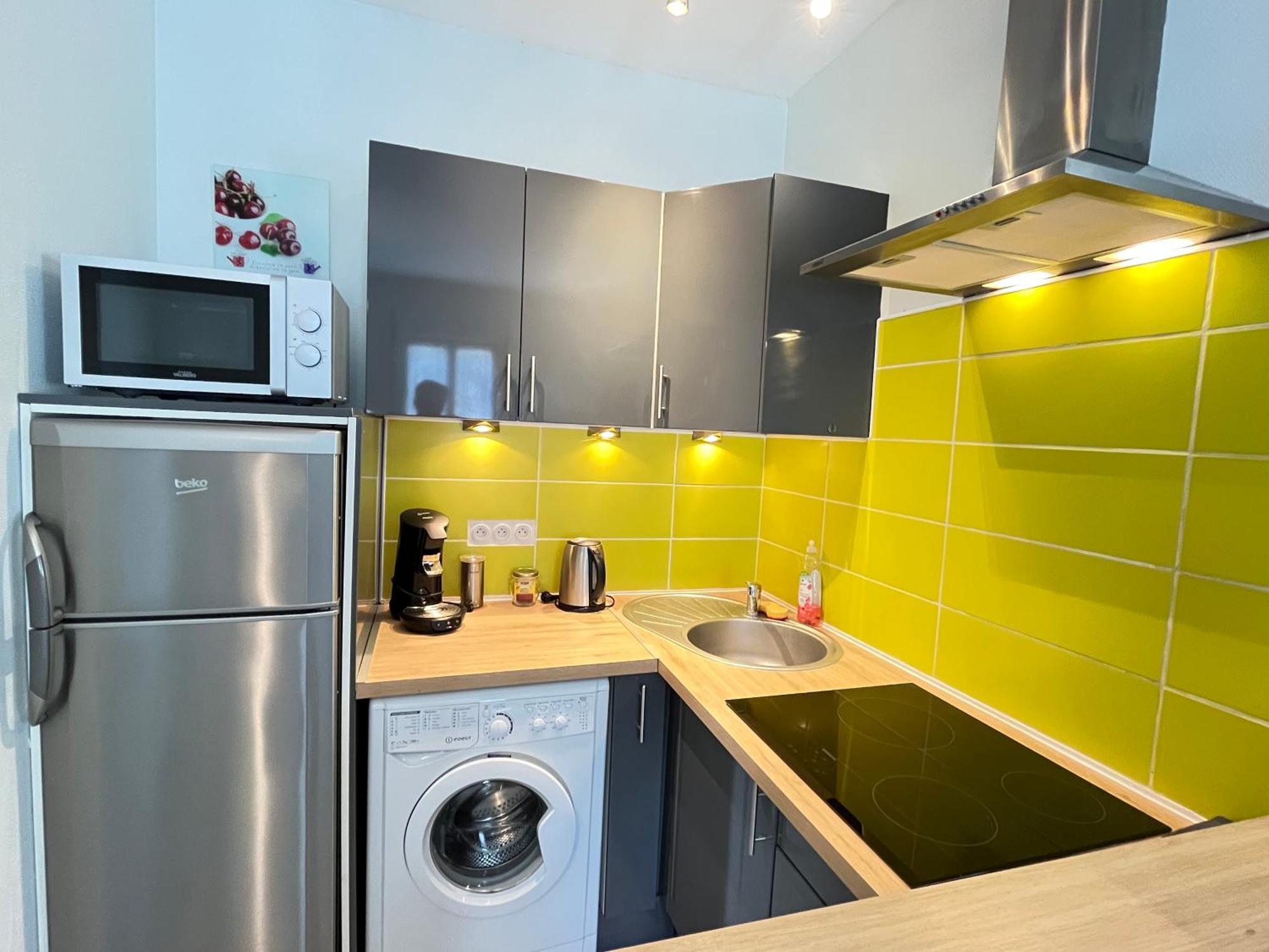 Appartement Esprit libre, Beau 2 pièces climatisé à Bordeaux Extérieur photo